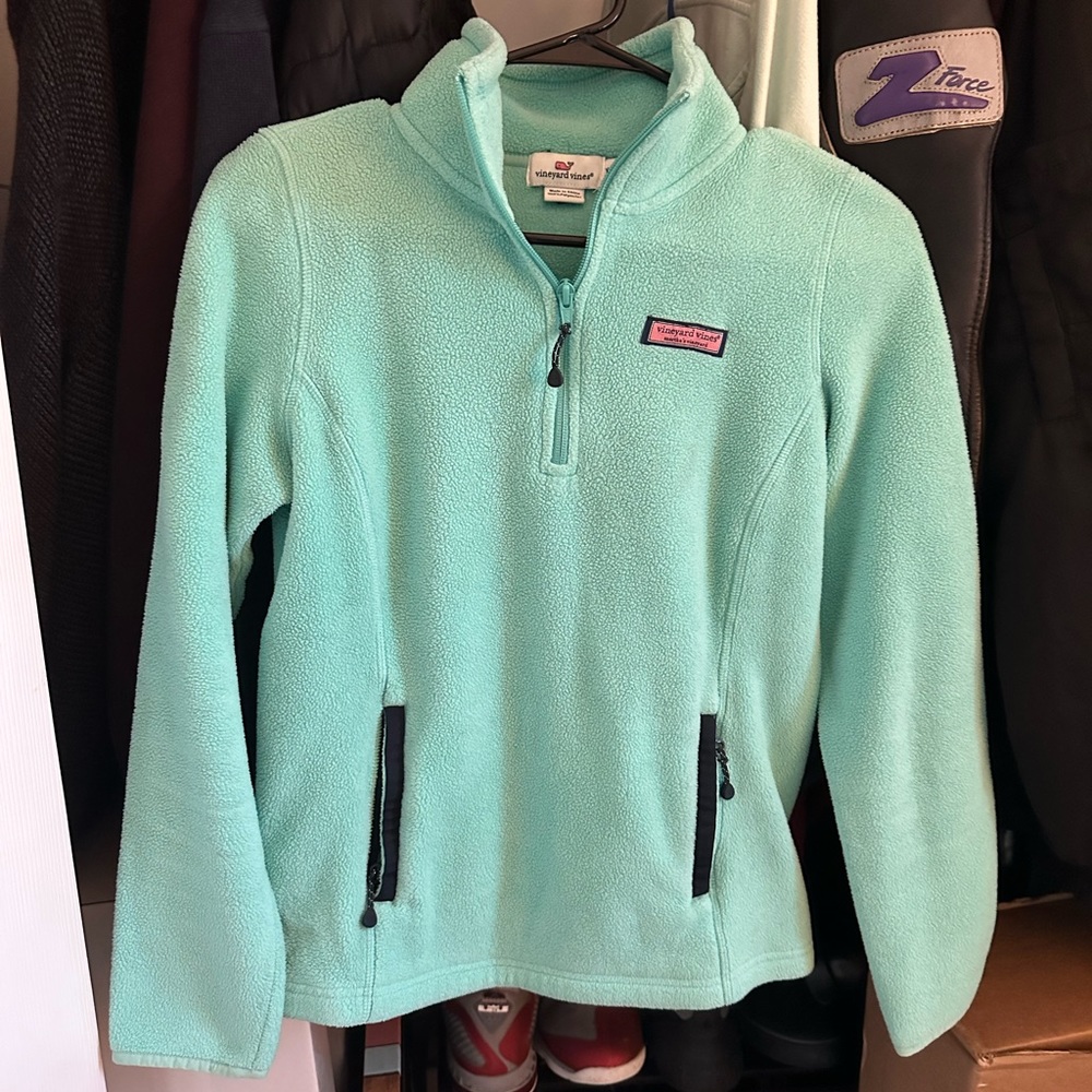 Vineyard Vines Fleece Quarter Zip